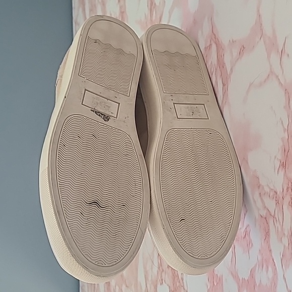 EUC Franco Fortini Taupe Suede Leather James Sneakers Sz Men 10.5 - Picture 5 of 9